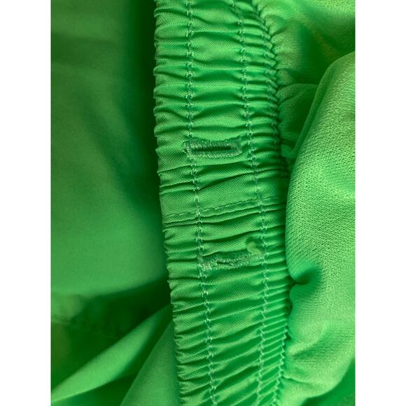 Nike Dri-Fit Women's Neon Green and Blue Running Shorts Size Medium - Picture 9 of 9